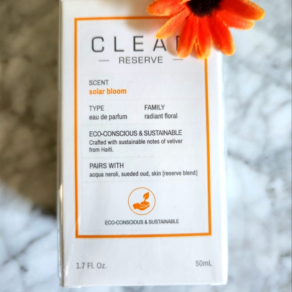 CLEAN Reserve Solar Bloom eau de parfum perfume